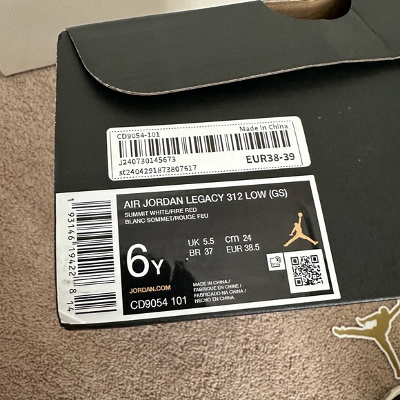 Air Jordan Legacy 312 Low Shoes - Picture 7 of 7